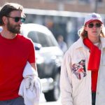 NEW YORK, NEW YORK - NOVEMBER 11: Bradley Cooper and Gigi Hadid are seen in NoHo on November 11, 2024 in New York City. (Photo by Aeon/GC Images)