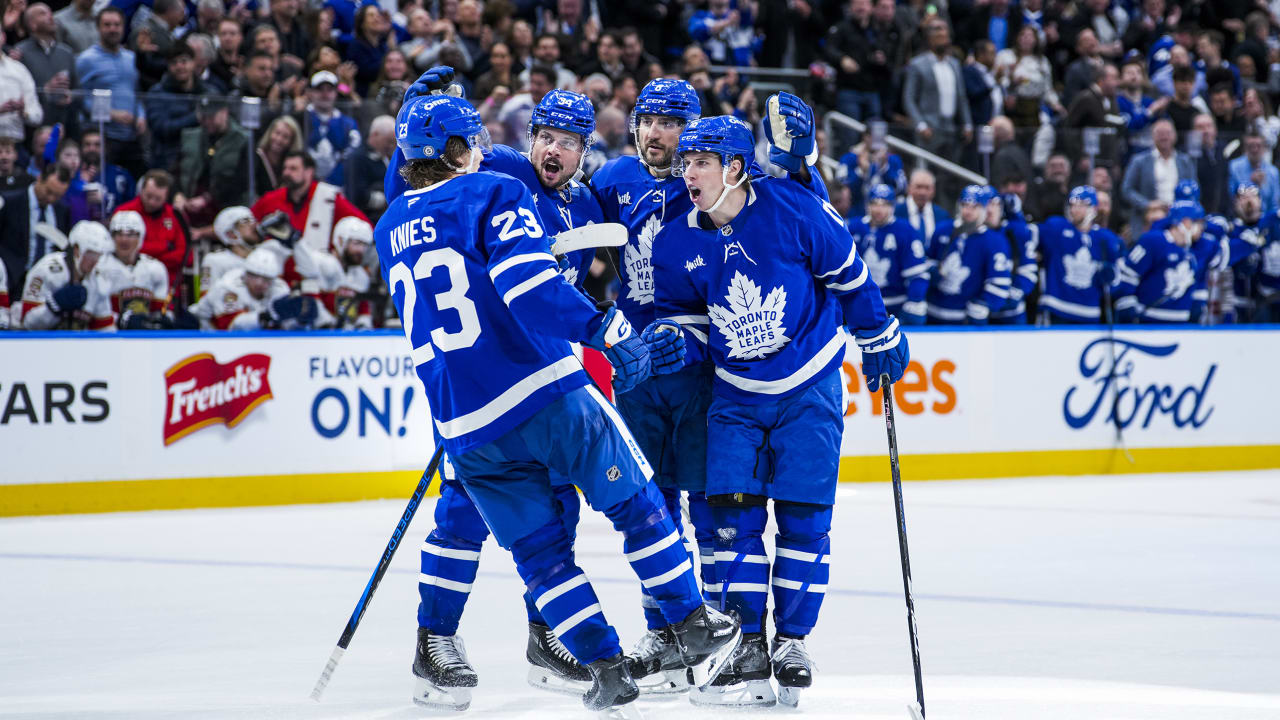 Maple Leafs clinch berth in Stanley Cup Playoffs with win against Panthers 