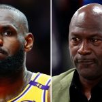 LeBron James and Michael Jordan are two of the NBA's best players ever. Getty Images