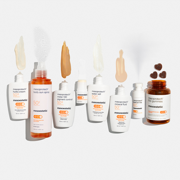 mesoprotech®: the revolution of in & out photoprotection with two new additions