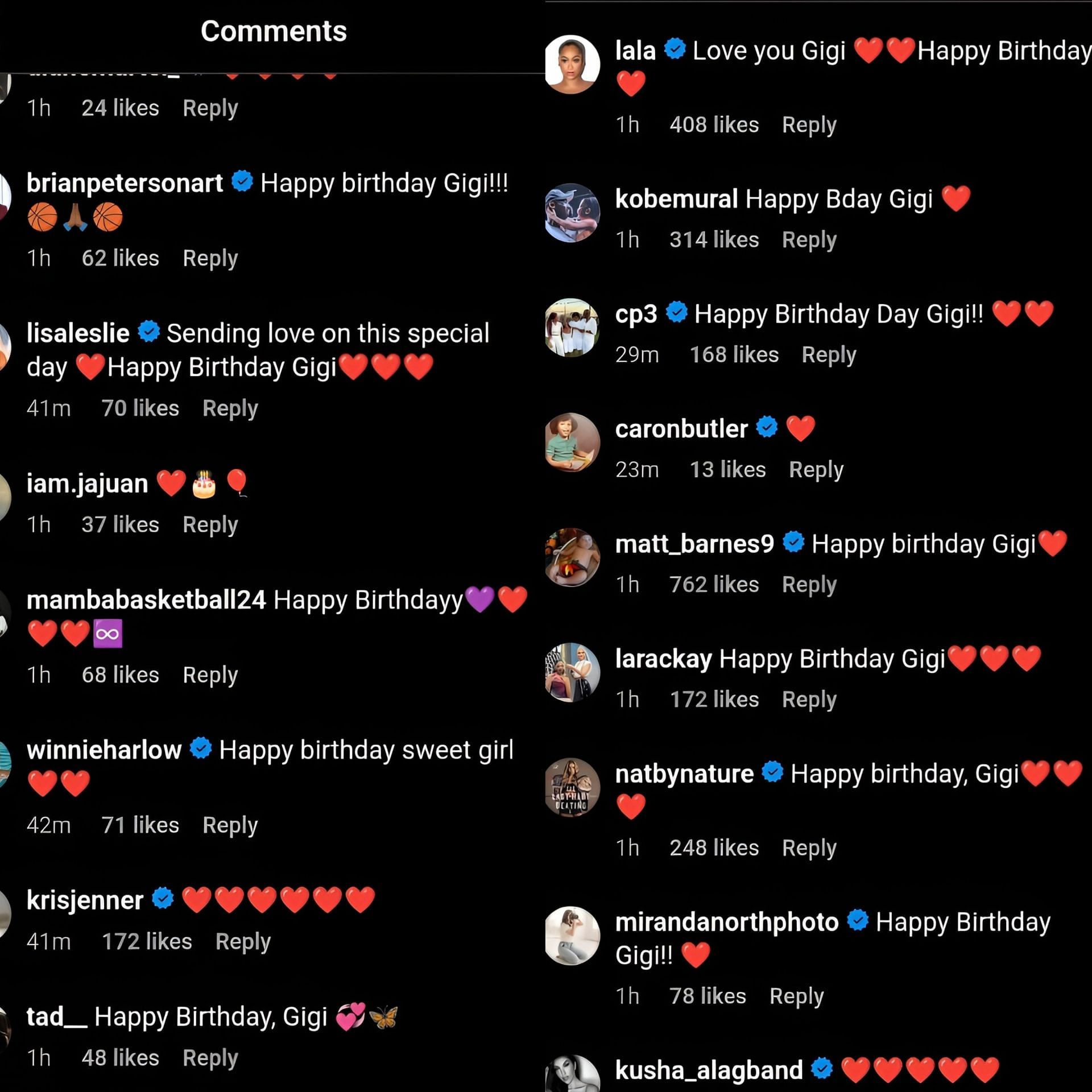 Comments on the post