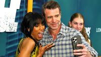 'Scandal' Reunion! Scott Foley Surprises Kerry Washington on 'Shadow Force' Red Carpet