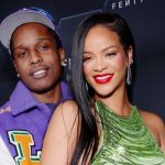 LOS ANGELES, CALIFORNIA - FEBRUARY 11: (L-R) A$AP Rocky and Rihanna celebrate Fenty Beauty & Fenty Skin at Goya Studios on February 11, 2022 in Los Angeles, California. (Photo by Rich Fury/Getty Images for Fenty Beauty & Fenty Skin)