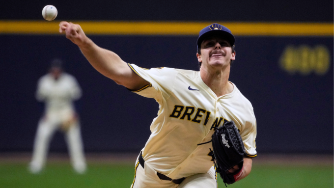 Brewers rookie Logan Henderson makes MLB history just three starts into his major-league career