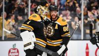 Bruins 'deserve much more' next season, Swayman says