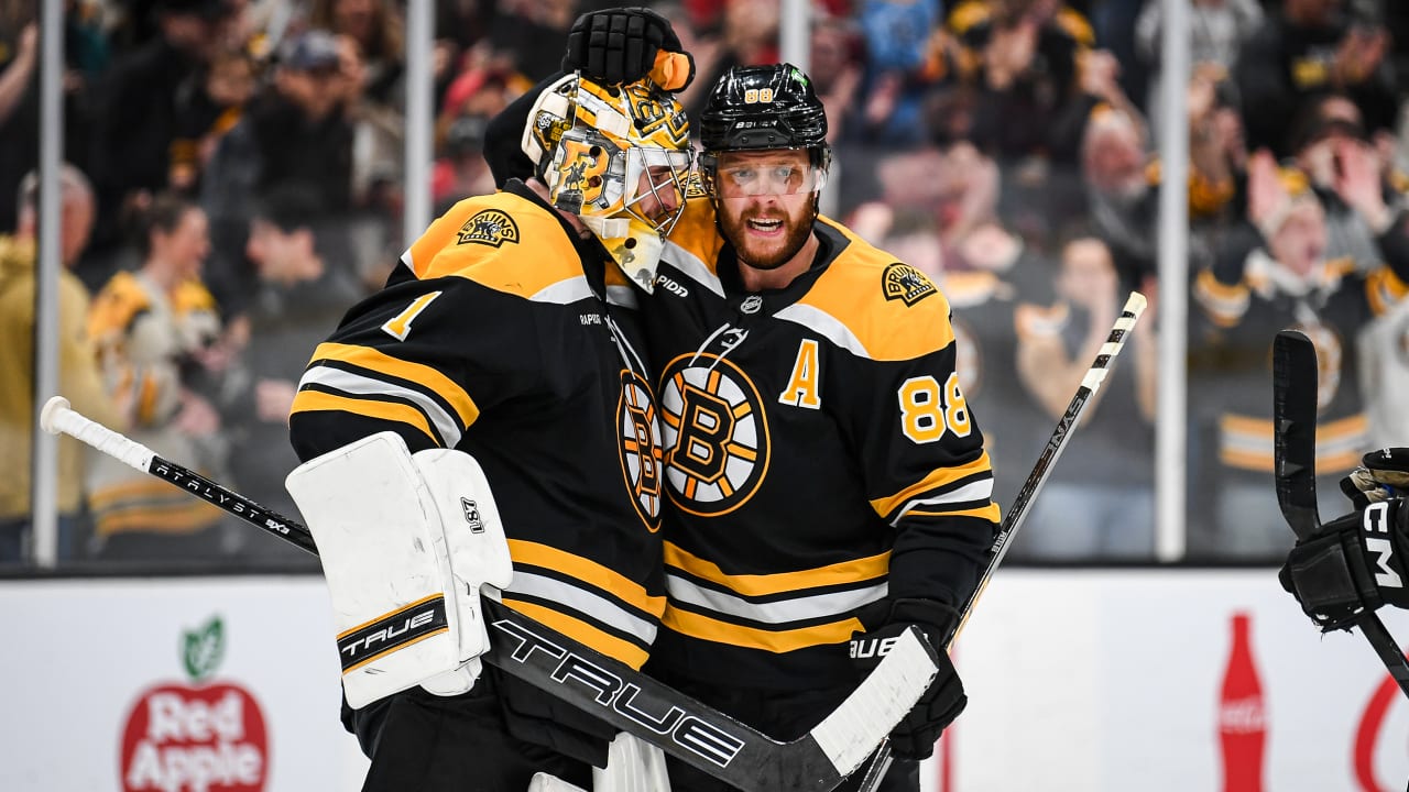 Bruins 'deserve much more' next season, Swayman says