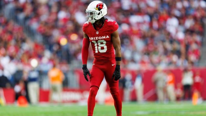 Cardinals legend Larry Fitzgerald praises Marvin Harrison Jr: 'I saw a guy who made a lot of plays'