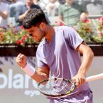 Carlos Alcaraz will have a tough test against Lorenzo Musetti in Rome