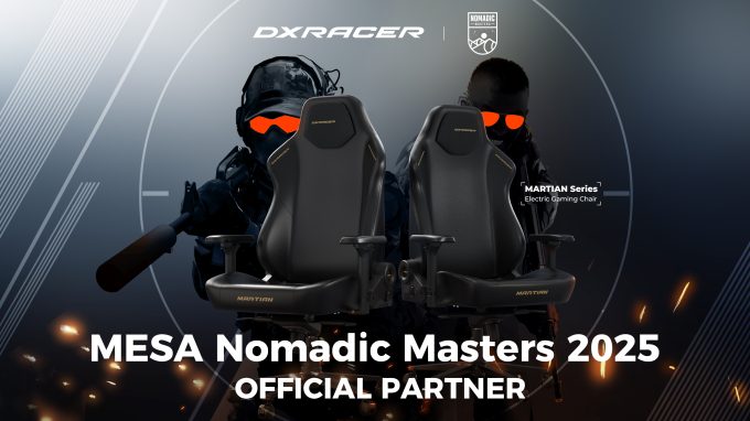 DXRACER Partners with CS2 MESA Nomadic Masters Spring 2025 to Elevate Esports Comfort and Performance
