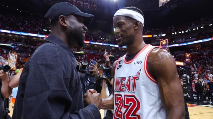 Dwyane Wade criticizes Jimmy Butler's playoff performance: 'He won't look at the basket'