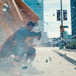 David Corenswet in a scene from 'Superman.'