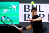 Jannik Sinner and Casper Ruud have already played a practice set in Rome