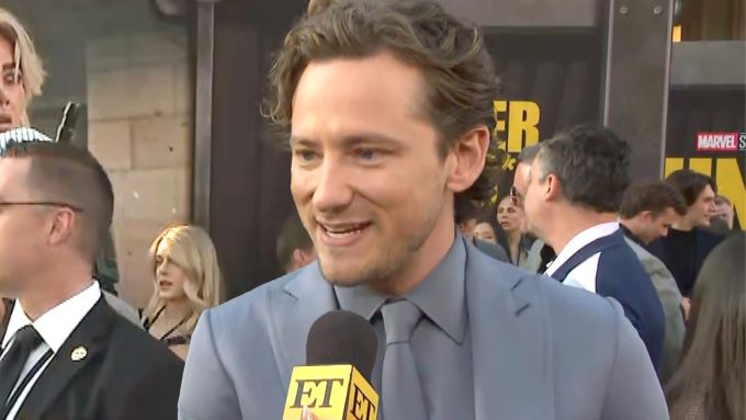 Lewis Pullman Plays Coy About Kaia Gerber Romance Rumors (Exclusive)