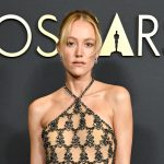 Maika Monroe at the 15th Governors Awards held at the Ray Dolby Ballroom at Ovation Hollywood on November 17, 2024 in Los Angeles, California.