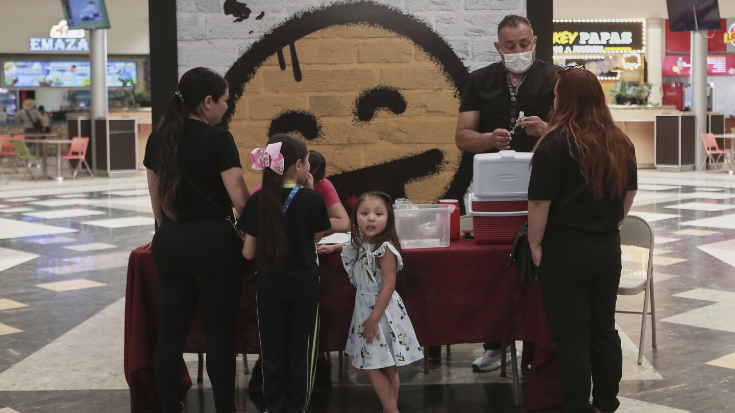 Measles outbreaks spread to Canada, Mexico, and the US