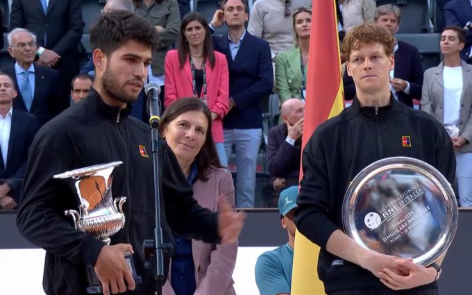 Nearly 5 million watch Jannik Sinner battle Carlos Alcaraz at Foro Italico