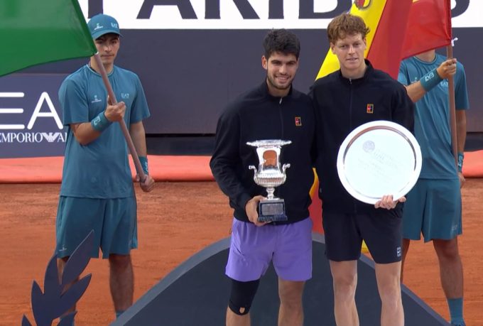 Novak Djokovic: 'Jannik Sinner faltered against Carlos Alcaraz in Rome'