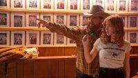 Paul Walter Hauser and Sydney Sweeney in 'Americana.'