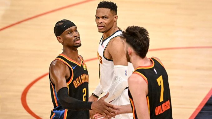 Thunder vs. Nuggets prediction, odds: Game 3 best bet with series tied, Russell Westbrook prop at home
