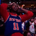 WATCH: Knicks fans go from jubilation to silence during Tyrese Haliburton's buzzer-beater at watch party