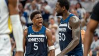 Warriors vs. Timberwolves score: Anthony Edwards, Julius Randle lead Minnesota back to West finals
