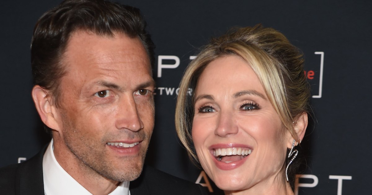 Why Amy Robach Thinks Andrew Shue Engagement Is ‘Embarrassing’  