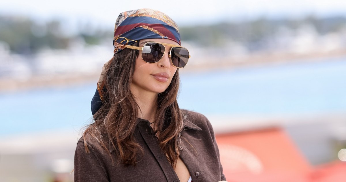 Emily Ratajkowski Rocks Tiny Bikini Bottoms in Beach Video