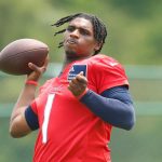 How does new Titans QB Cam Ward plan to get ready for training camp? 'Throw the f--- out of the ball'