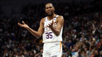 Kevin Durant refutes DeMarcus Cousins' allegations of locker room fistfights during Suns' disappointing season