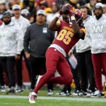 Noah Brown injury: Commanders WR carted off the field during minicamp as team awaits details