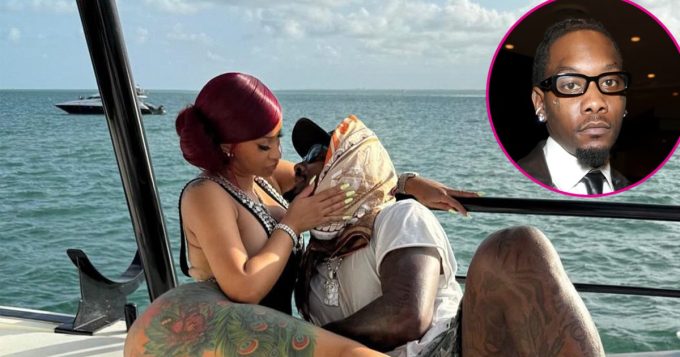 Offset Seemingly Reacts to Cardi B's PDA Photo With Stefon Diggs