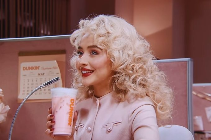 Sabrina Carpenter Stars in Steamy New Dunkin' Ad for Collab Drink