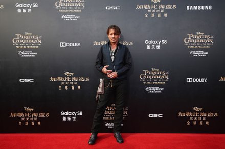 Johnny Depp At 'Pirates or the Caribbean: Dead Men Tell No Tales' World Premiere