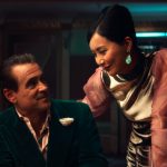 Colin Farrell and Fala Chen in 'The Ballad of a Small Player.'