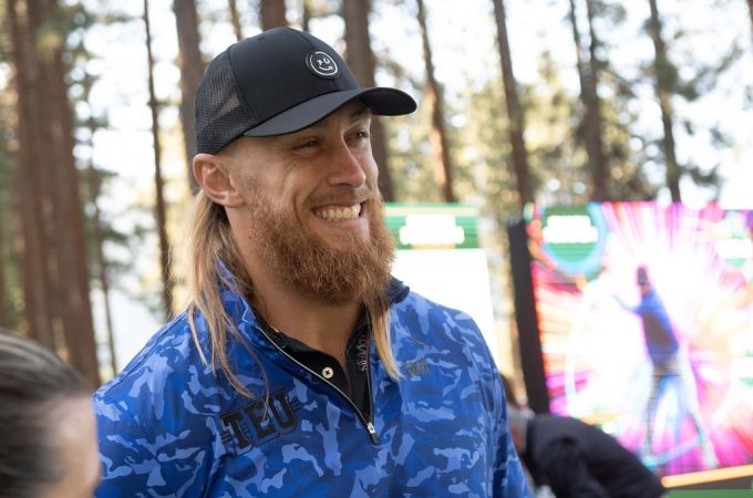 George Kittle on Taylor Swift Singing 'Love Story' With Him at TEU