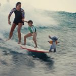 (L-R) Sydney Agudong as Nani, Maia Kealoha as Lilo and Stitch in Lilo and Stitch