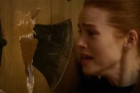 Madelaine Petsch recalls real ax swung at her head in 'Strangers' scene