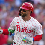 Phillies' Bryce Harper reportedly told MLB boss Rob Manfred to 'get the f--- out' rather than talk salary cap