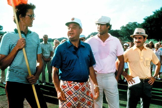 Rodney Dangerfield's last line in 'Caddyshack' was an ad lib that stuck