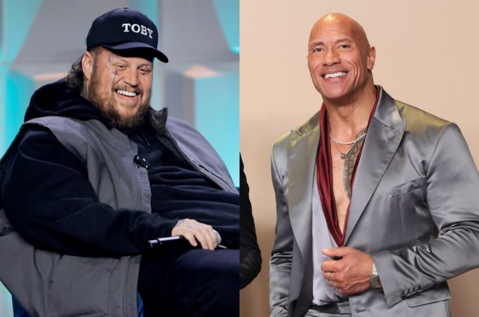 The Rock & Jelly Roll Finally Hug After Years of Friendship in Video