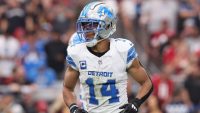 Why Lions WR Amon-Ra St. Brown wears the wrong No. 14 jersey