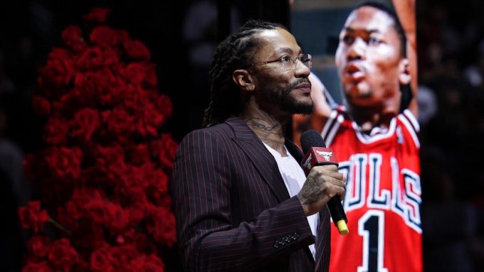 Bulls set date to retire Derrick Rose's jersey: Former MVP to become fifth player honored in franchise history