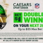 Caesars Sportsbook reveals 2025 NFL promo code CBS20X: Get 20 100% profit boosts for football season