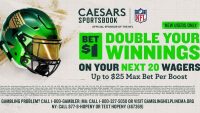 Caesars Sportsbook reveals 2025 NFL promo code CBS20X: Get 20 100% profit boosts for football season