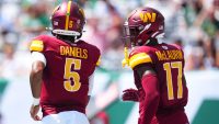 Commanders QB Jayden Daniels opens up on Terry McLaurin trade request: 'I can't control what he has going on'