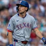 Evan Carter injury: Rangers center fielder suffers fractured wrist ahead of pivotal series vs. Guardians