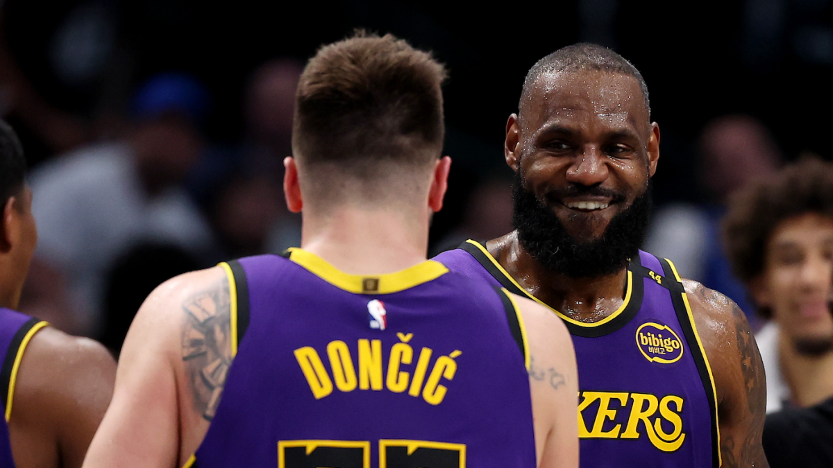 LeBron James 'supportive' as Lakers make Luka Dončić face of franchise with contract extension, per report