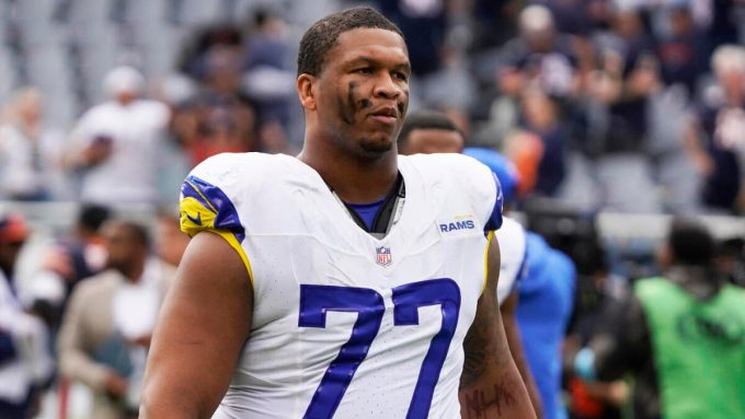 Rams LT Alaric Jackson to make training camp debut, on track for Week 1 after offseason bout with blood clots
