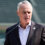 Rob Manfred minimizes confrontation with Phillies star Bryce Harper, says it was 'not all that significant'