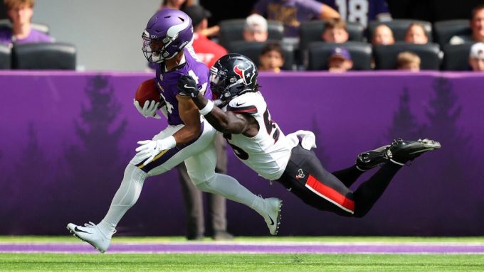 Rondale Moore injury: Vikings WR to miss second straight season after hurting knee in comeback attempt